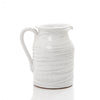 Hamptons Decor Milk Jug White