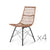 Set of 4 Outdoor Rattan Dining Chair