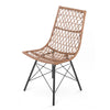 Set of 4 Outdoor Rattan Dining Chair