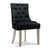 French Provincial Dining Chair - Black