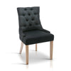 French Provincial Dining Chair - Black