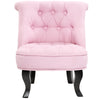 Lorraine Chair French Provincial Kid Fabric Sofa Pastel Pink