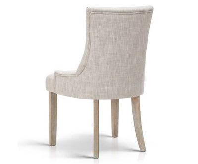 French Provincial Dining Chair - Beige