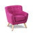 Kids Fabric Armchair Pink