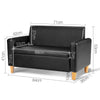 Kids Double Couch - Black