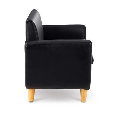 Kids Double Couch - Black