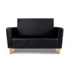 Kids Double Couch - Black