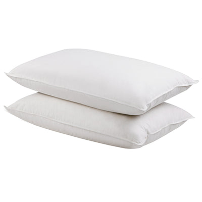 Pair of Duck Feathers Down Pillow with Bag