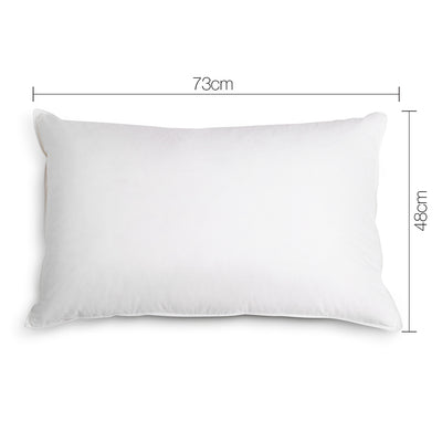 Set of 4 Pillows - 2 Soft & 2 Medium