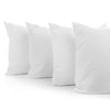 Set of 4 Pillows - 2 Soft & 2 Medium