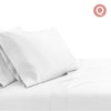 Luxury 1000 Thread Count Cotton Double Bed Sheet Set - Grey