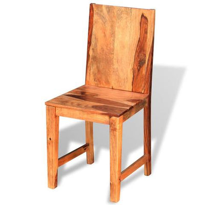 Sheesham Wood Dining Chairs - Set of 2