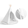 6 Poles Teepee Tent with Storage Bag - White