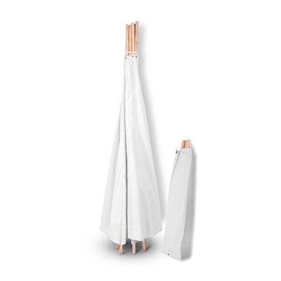 6 Poles Teepee Tent with Storage Bag - White