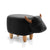 Kids Cow Animal Stool - Black