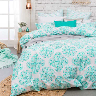 Queen Quilt Cover Set 'Ashleigh' By Bambury